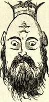 An illustration from The art of amusing : being a collection of graceful arts, merry games, odd tricks, curious puzzles, and new charades : together with suggestions for private theatricals, tableaux, and all sorts of parlor and family amusements (1866)