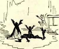 Picture 96 of 118 from The art of amusing : being a collection of graceful arts, merry games, odd tricks, curious puzzles, and new charades : together with suggestions for private theatricals, tableaux, and all sorts of parlor and family amusements (1866), leaf 316