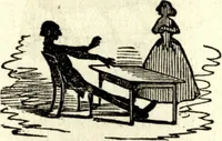Picture 100 of 118 from The art of amusing : being a collection of graceful arts, merry games, odd tricks, curious puzzles, and new charades : together with suggestions for private theatricals, tableaux, and all sorts of parlor and family amusements (1866), leaf 318