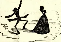 Picture 102 of 118 from The art of amusing : being a collection of graceful arts, merry games, odd tricks, curious puzzles, and new charades : together with suggestions for private theatricals, tableaux, and all sorts of parlor and family amusements (1866), leaf 319