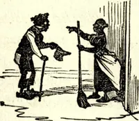 Picture 105 of 118 from The art of amusing : being a collection of graceful arts, merry games, odd tricks, curious puzzles, and new charades : together with suggestions for private theatricals, tableaux, and all sorts of parlor and family amusements (1866), leaf 321