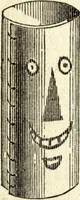 An illustration from The art of amusing : being a collection of graceful arts, merry games, odd tricks, curious puzzles, and new charades : together with suggestions for private theatricals, tableaux, and all sorts of parlor and family amusements (1866)