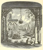 An illustration from The art of beautifying suburban home grounds of small extent : the advantages of suburban homesover city or country homes; the comfort and economy of neighboring improvements; the choice and tre atment of building sites; and the best modes of laying out, planting, and keeping decorated grounds.Illustrated by upwards of two hundred plates and engravings ... With descriptions of the beautiful and hardy trees and shrubs grown in the United States (1870)