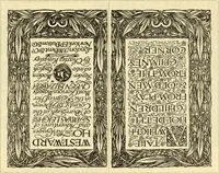 An illustration from The art of the book (1914)