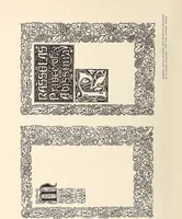 An illustration from The art of the book; a review of some recent European and American work in typography, page decoration & binding (1914)