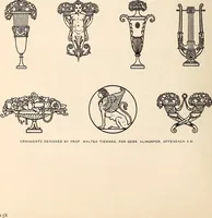 An illustration from The art of the book; a review of some recent European and American work in typography, page decoration & binding (1914)