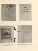 An illustration from The art of the book; a review of some recent European and American work in typography, page decoration & binding (1914)