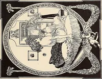 An illustration from The art of the book; a review of some recent European and American work in typography, page decoration & binding (1914)