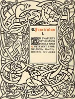 An illustration from The art of the book; a review of some recent European and American work in typography, page decoration & binding (1914)