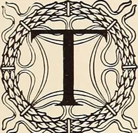 An illustration from The art of the book; a review of some recent European and American work in typography, page decoration & binding (1914)