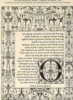 An illustration from The art of the book; a review of some recent European and American work in typography, page decoration & binding (1914)