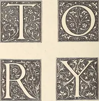 An illustration from The art of the book; a review of some recent European and American work in typography, page decoration & binding (1914)