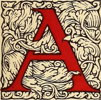 An illustration from The art of the book; a review of some recent European and American work in typography, page decoration & binding (1914)