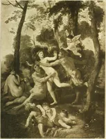 An illustration from The art of the Dresden gallery; notes and observations upon the old and modern masters and paintings in the royal collection (1907)