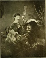 An illustration from The art of the Dresden gallery; notes and observations upon the old and modern masters and paintings in the royal collection (1907)