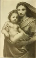An illustration from The art of the Dresden gallery; notes and observations upon the old and modern masters and paintings in the royal collection (1907)