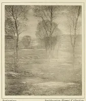 Picture 1 of 8 from The art of Dwight W. Tryon : an appreciation (1909), leaf 8