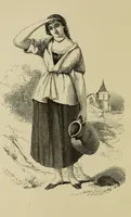 An illustration from The art of figure drawing : containing practical instructions for a course of study in this branch of art (1852)