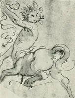 Picture 84 of 188 from The art of the great masters, as exemplified by drawings in the collection of Émile Wauters, membre de l'Académie royale de Belgique (1913), leaf 165