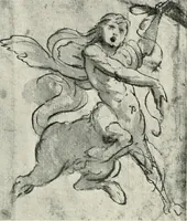 Picture 85 of 188 from The art of the great masters, as exemplified by drawings in the collection of Émile Wauters, membre de l'Académie royale de Belgique (1913), leaf 165