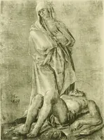 Picture 88 of 188 from The art of the great masters, as exemplified by drawings in the collection of Émile Wauters, membre de l'Académie royale de Belgique (1913), leaf 173