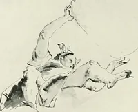 Picture 99 of 188 from The art of the great masters, as exemplified by drawings in the collection of Émile Wauters, membre de l'Académie royale de Belgique (1913), leaf 203