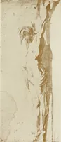 Picture 104 of 188 from The art of the great masters, as exemplified by drawings in the collection of Émile Wauters, membre de l'Académie royale de Belgique (1913), leaf 212