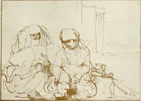 Picture 125 of 188 from The art of the great masters, as exemplified by drawings in the collection of Émile Wauters, membre de l'Académie royale de Belgique (1913), leaf 244