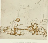 Picture 127 of 188 from The art of the great masters, as exemplified by drawings in the collection of Émile Wauters, membre de l'Académie royale de Belgique (1913), leaf 250