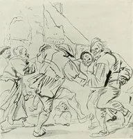 Picture 136 of 188 from The art of the great masters, as exemplified by drawings in the collection of Émile Wauters, membre de l'Académie royale de Belgique (1913), leaf 263