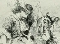 Picture 171 of 188 from The art of the great masters, as exemplified by drawings in the collection of Émile Wauters, membre de l'Académie royale de Belgique (1913), leaf 316