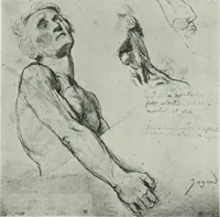 An illustration from The art of the great masters, as exemplified by drawings in the collection of Émile Wauters, membre de l'Académie royale de Belgique (1913)