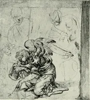 Picture 13 of 188 from The art of the great masters, as exemplified by drawings in the collection of Émile Wauters, membre de l'Académie royale de Belgique (1913), leaf 41