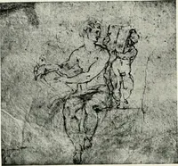 Picture 15 of 188 from The art of the great masters, as exemplified by drawings in the collection of Émile Wauters, membre de l'Académie royale de Belgique (1913), leaf 45