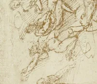 Picture 23 of 188 from The art of the great masters, as exemplified by drawings in the collection of Émile Wauters, membre de l'Académie royale de Belgique (1913), leaf 55