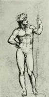 Picture 24 of 188 from The art of the great masters, as exemplified by drawings in the collection of Émile Wauters, membre de l'Académie royale de Belgique (1913), leaf 56