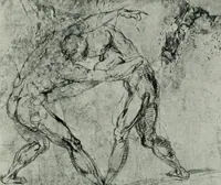 Picture 41 of 188 from The art of the great masters, as exemplified by drawings in the collection of Émile Wauters, membre de l'Académie royale de Belgique (1913), leaf 78