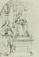 Picture 45 of 188 from The art of the great masters, as exemplified by drawings in the collection of Émile Wauters, membre de l'Académie royale de Belgique (1913), leaf 86