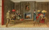 An illustration from The art of home furnishing and decoration (1918)