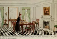 An illustration from The art of home furnishing and decoration (1918)