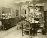 An illustration from The art of interior decoration (1916)