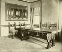 An illustration from The art of interior decoration (1916)