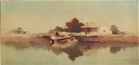 An illustration from The art of J. J. Hilder (1918)