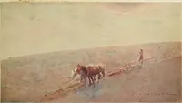 An illustration from The art of J. J. Hilder (1918)