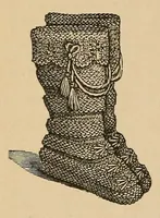 An illustration from The Art of knitting (1892)