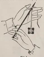 Picture 1 of 6 from The art of knitting (1881), leaf 17