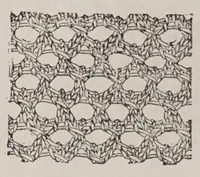 An illustration from The art of knitting (1881)