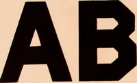 An illustration from The art of lettering and sign painter’s manual : a complete and practical illustration of the art of sign writing / by A. P. Boyce (1878)