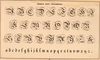 An illustration from The art of lettering and sign painter’s manual : a complete and practical illustration of the art of sign writing / by A. P. Boyce (1878)