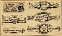 An illustration from The art of lettering and sign painter’s manual : a complete and practical illustration of the art of sign writing / by A. P. Boyce (1878)